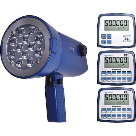 Deluxe Battery LED Strobe, RPM 0-500, 000 MPN:6231-010
