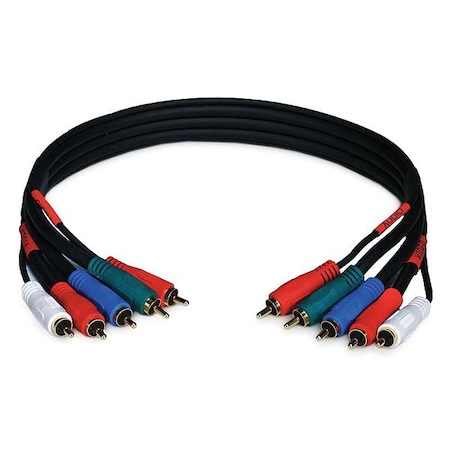 RCA Cable, RG-59/U, 5 RCA, 1.5 ft. MPN:5355