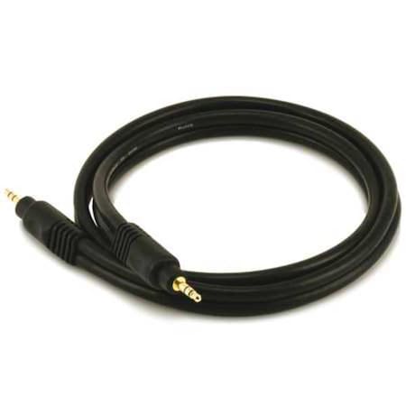 A/V Cable, 3.5mm M/M cable, Black, 3ft MPN:5576
