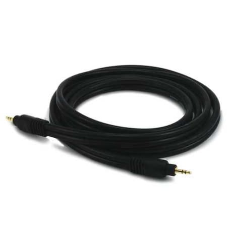 A/V Cable, 3.5mm M/M cable, Black, 6ft MPN:5577