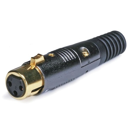 XLR (F) Mic Connector, 3pin MPN:6211