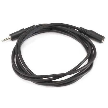 Audio Cable, 3.5mm, M/F, 6 Ft MPN:648