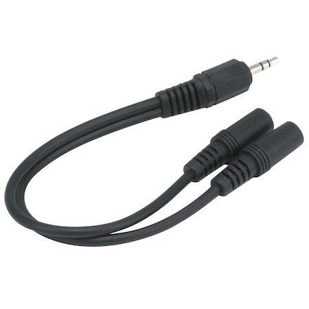 Audio Cable, 3.5mm Jack, 6 In MPN:667