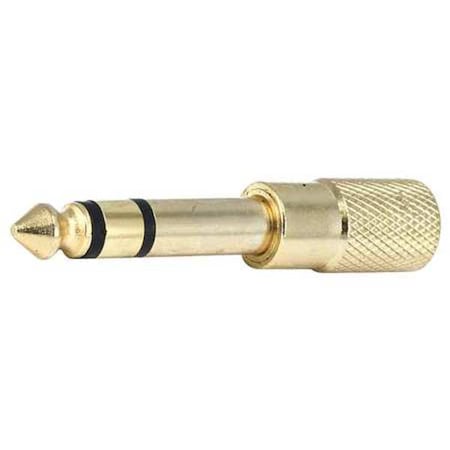 1/4Inch S Plug to 3.5mm S Jack, Metal MPN:7169