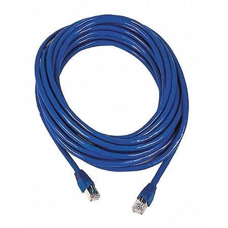 STP Cable, 500MHz, 24AWG, Blue, 30ft MPN:8603