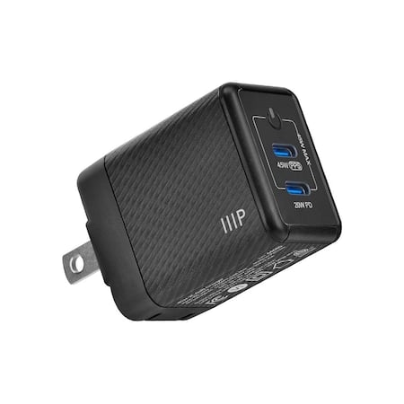 Wall Charger, 110V AC, Black, USB-C MPN:44680