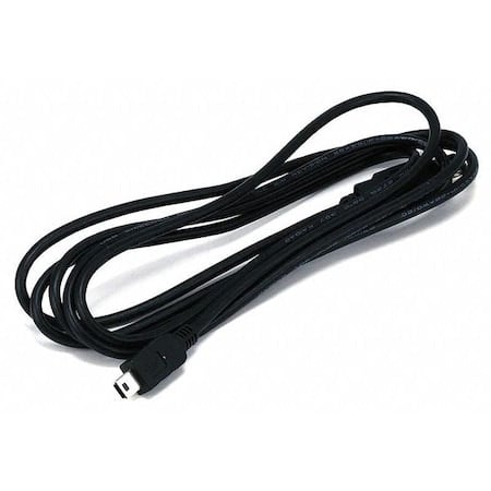USB 2.0 Cable, 6 ft.L, Black MPN:107