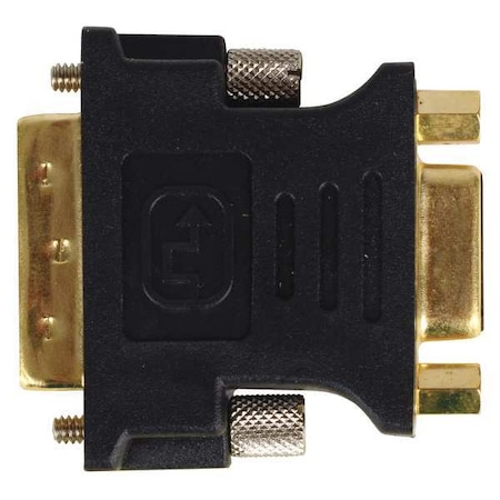 DVI-A Dual Link Male to HD15(VGA) Female Adapter (Gold Plated) MPN:2396