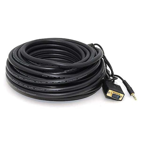 CPU Cord, SVGA/3.5mm Stereo M to M, 35ft MPN:3340