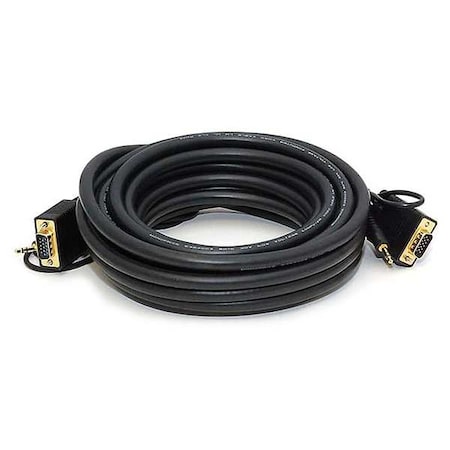 CPU Cord, SVGA/3.5mm Stereo M to M, 25ft MPN:559