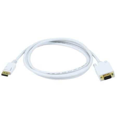 CPU Cord, Displayport/VGA, 6ft, White MPN:6019
