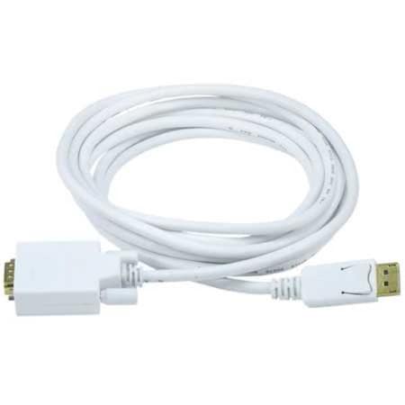 CPU Cord, Displayport/VGA, 10ft, White MPN:6020