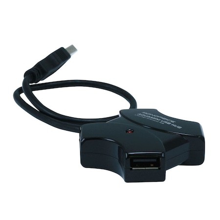 4-Port USB 2.0 HUB - USB - External - 4 USB Port(s) - 4 USB 2.0 Port(s) MPN:6631