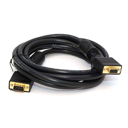 ComputerVideoCableExtension, Black, 10ft L MPN:88