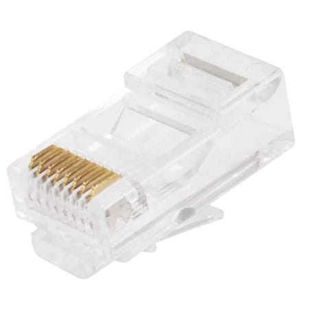 Plug, Modular, RJ45, Solid, PK100 MPN:7245