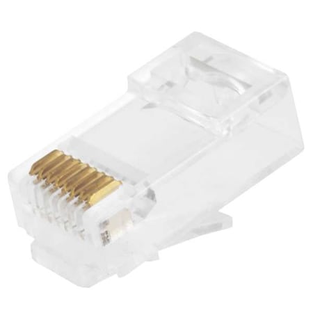 Modular Plug, RJ45, With Insert, PK100 MPN:7266