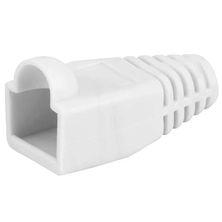 Relief Boot, RJ45, White, PK50 MPN:7275