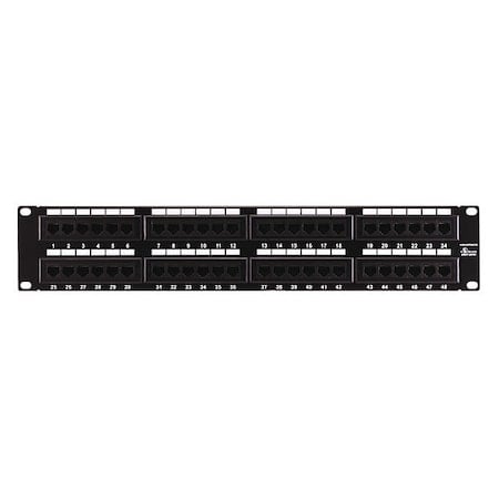 Patch Panel, 12P, 2U MPN:7305