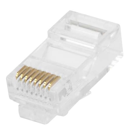 Plug, Modular, RJ45, 8P8C, Stranded, PK50 MPN:7322