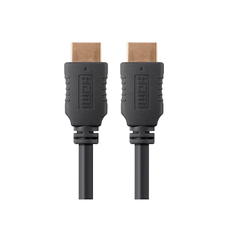 HDMI Cable, High Speed, Black, 5ft., 28AWG MPN:4957