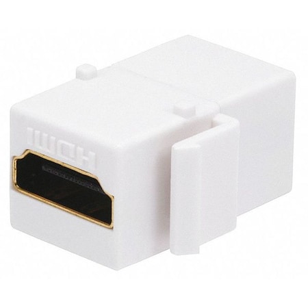 HDMI Coupler (F to F), Keystone, White MPN:6852