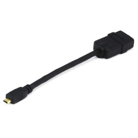 Micro HDMI(M) to HDMI(F) Adapter, 6Inch MPN:7603