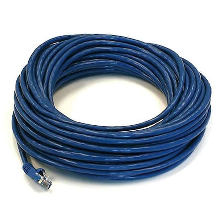 Patch Cord, Cat 5e, Booted, Blue, 50 ft. MPN:143