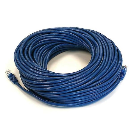 Patch Cord, Cat 5e, Booted, Blue, 100 ft. MPN:146