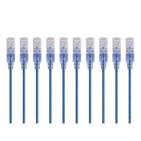 Voice and Data Patch Cord, 7 ft L, PK10 MPN:15162