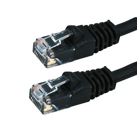 Patch Cord, Cat 5e, Booted, Black, 3.0 ft. MPN:2132