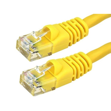 Patch Cord, Cat 5e, Booted, Yellow, 3.0 ft. MPN:2135