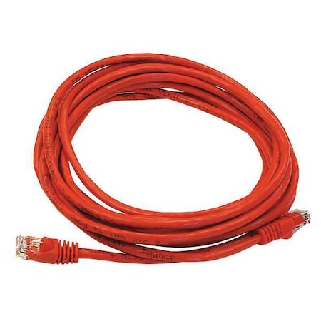 Patch Cord, Cat 5e, Booted, Red, 14 ft. MPN:2147