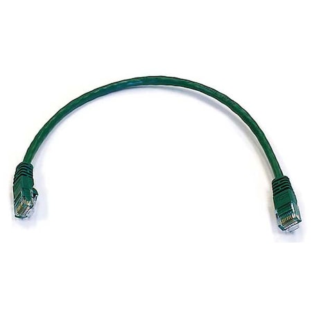 Patch Cord, Cat 6, Booted, Green, 1.0 ft. MPN:2289
