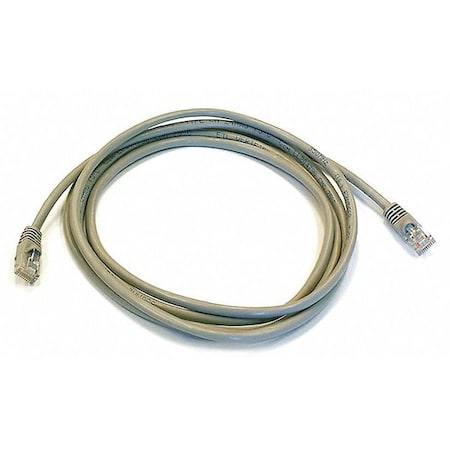 Patch Cord, Cat 6, Booted, Gray, 7.0 ft. MPN:2301