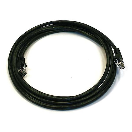 Patch Cord, Cat 6, Booted, Black, 7.0 ft. MPN:2302