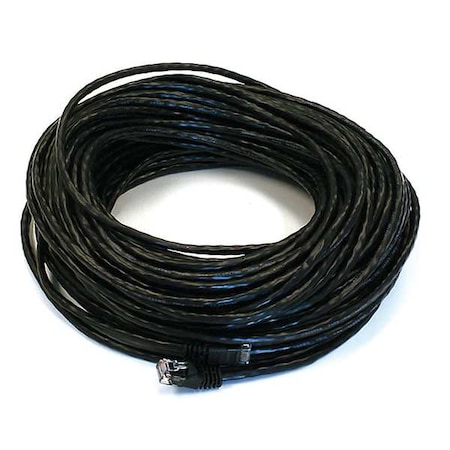 Patch Cord, Cat 6, Booted, Black, 100 ft. MPN:2329