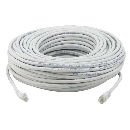 Patch Cord, Cat 6, Booted, White, 100 ft. MPN:2333