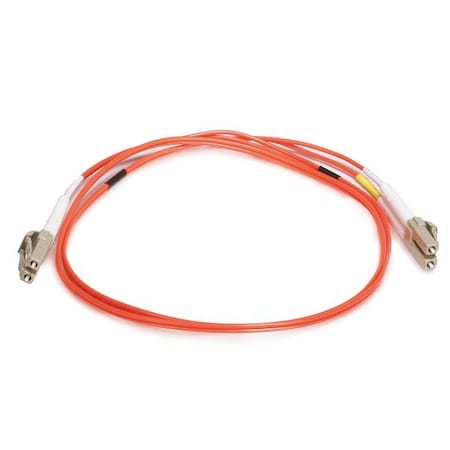 Fiber Optic Patch Cord, LC/LC, 1m, Orange MPN:2616