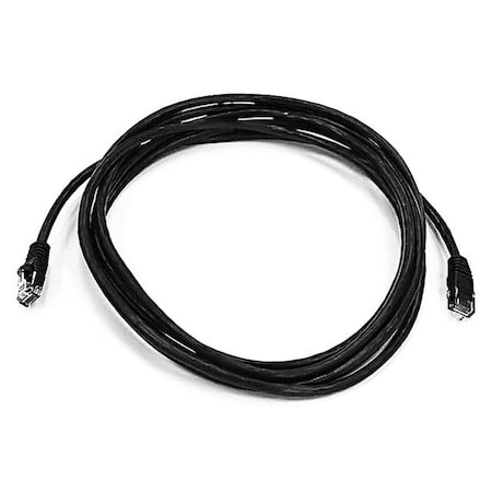 Patch Cord, Cat 5e, Booted, Black, 10 ft. MPN:3384
