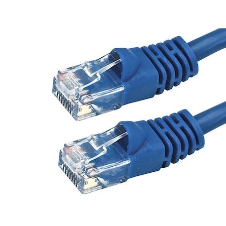 Patch Cord, Cat 5e, Booted, Blue, 10 ft. MPN:3385