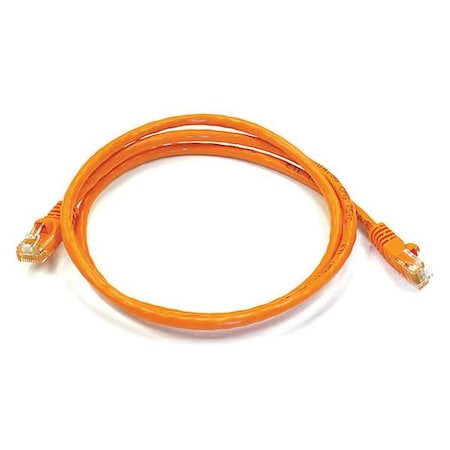 Patch Cord, Cat 6, Booted, Orange, 3.0 ft. MPN:3413