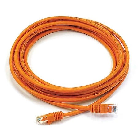 Patch Cord, Cat 6, Booted, Orange, 14 ft. MPN:3415