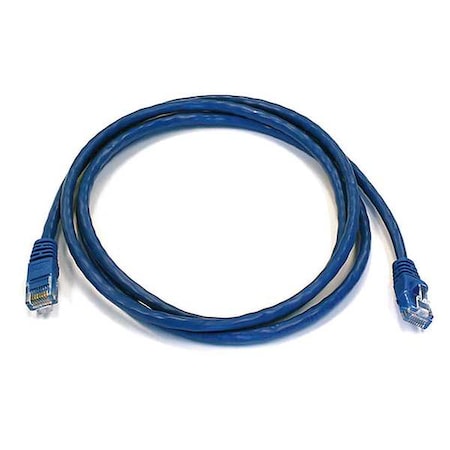 Patch Cord, Cat 6, Booted, Blue, 5.0 ft. MPN:3427