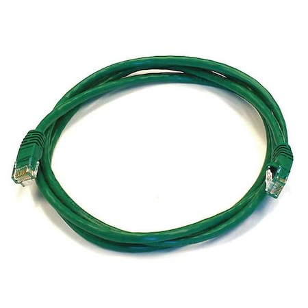 Patch Cord, Cat 6, Booted, Green, 5.0 ft. MPN:3429