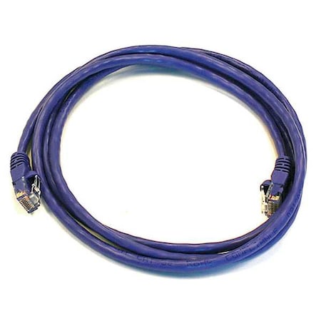 Ethernet Cable, Cat 6, Purple, 5 ft. MPN:3431