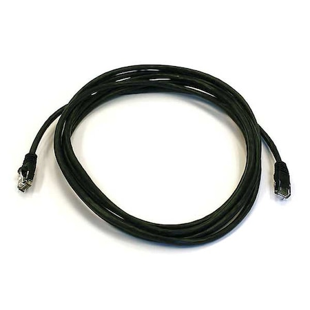 Patch Cord, Cat 6, Booted, Black, 10 ft. MPN:3435