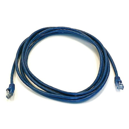 Patch Cord, Cat 6, Booted, Blue, 10 ft. MPN:3436