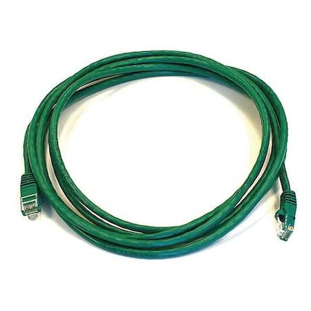 Ethernet Cable, Cat 6, Green, 10 ft. MPN:3438