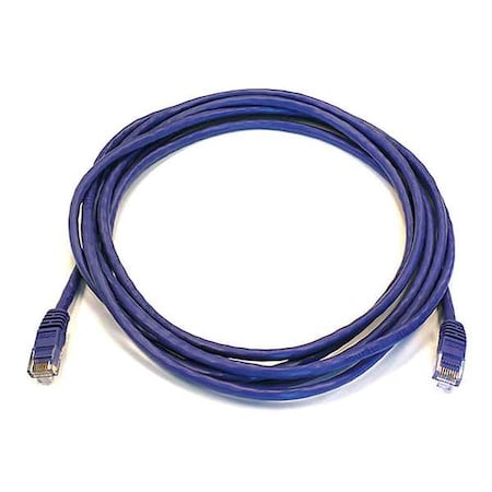Ethernet Cable, Cat 6, Purple, 10 ft. MPN:3440