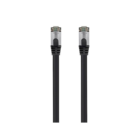 Voice and Data Patch Cord, Black, 30 ft L MPN:41018